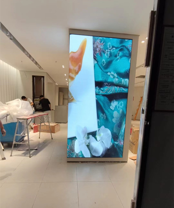 西城商场门店转角LED显示屏